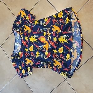 Lularoe Incredibles Womans Shirt Top Sz M